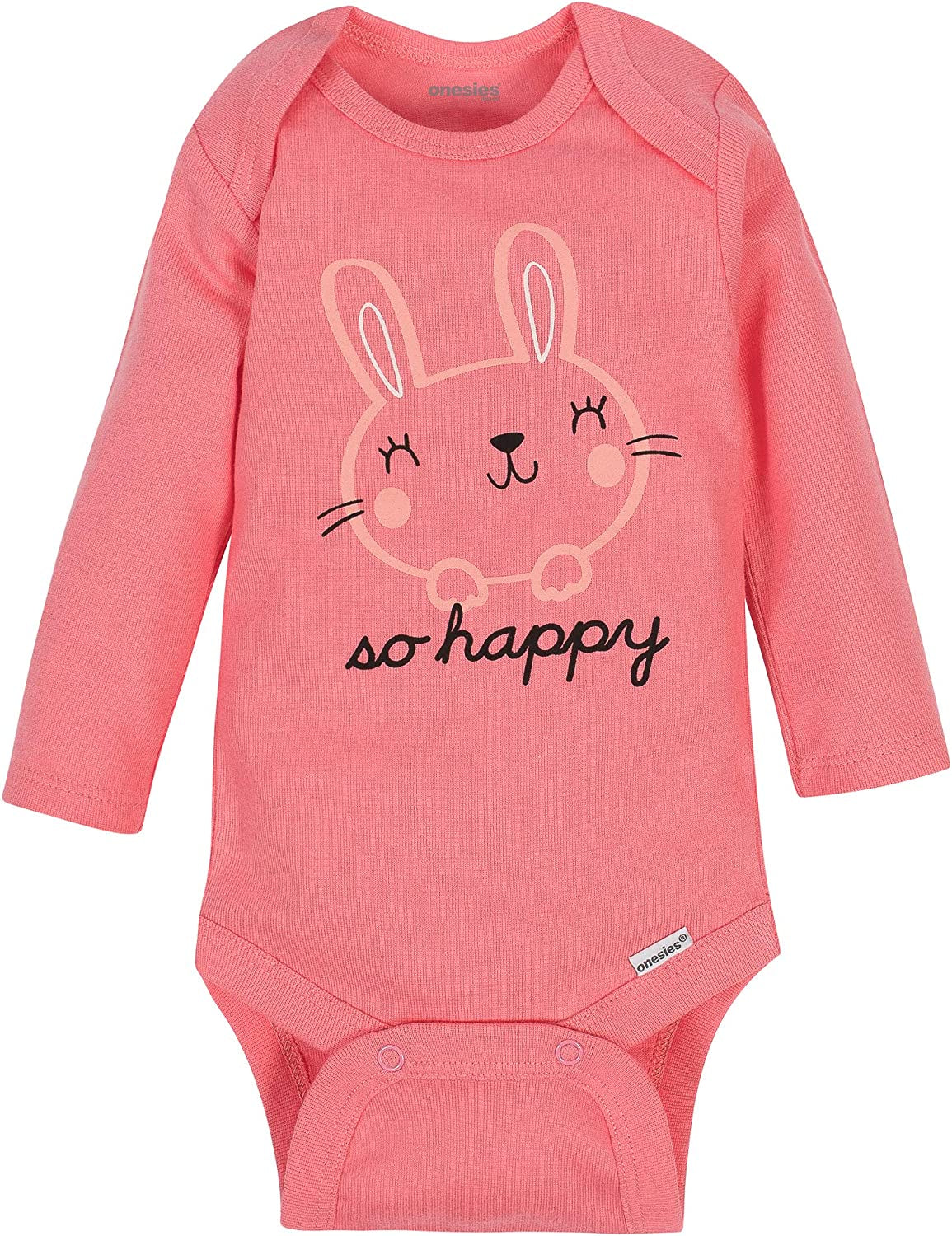 Unisex-Baby 6-Pack Long Sleeve Bodysuits