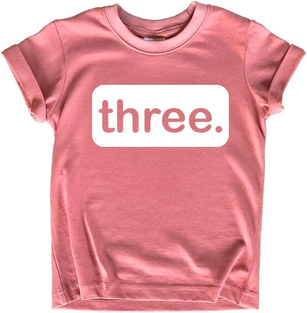 3Rd Birthday Girl Outfit 3 Year Old Girls Shirt Three Shirts 3T Toddler Third