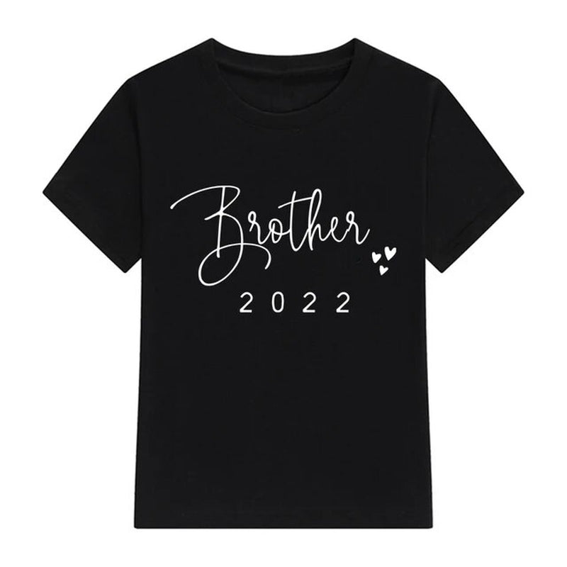 Funny Daddy Mommy Brother Sister Baby 2022 Family Matching Clothes Outfits Father Son Mother and Daughter Tshirts Baby Clothes