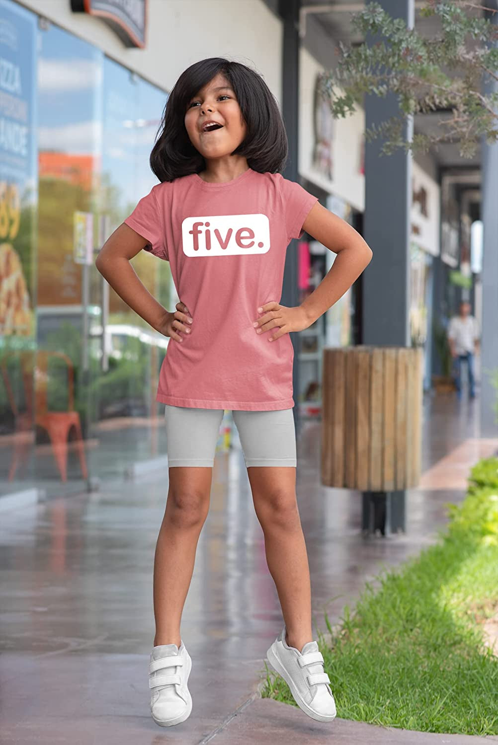 5Th Birthday Shirts for Girls 5 Year Old Shirt Girl Five Gift Fifth Tshirt Outfit