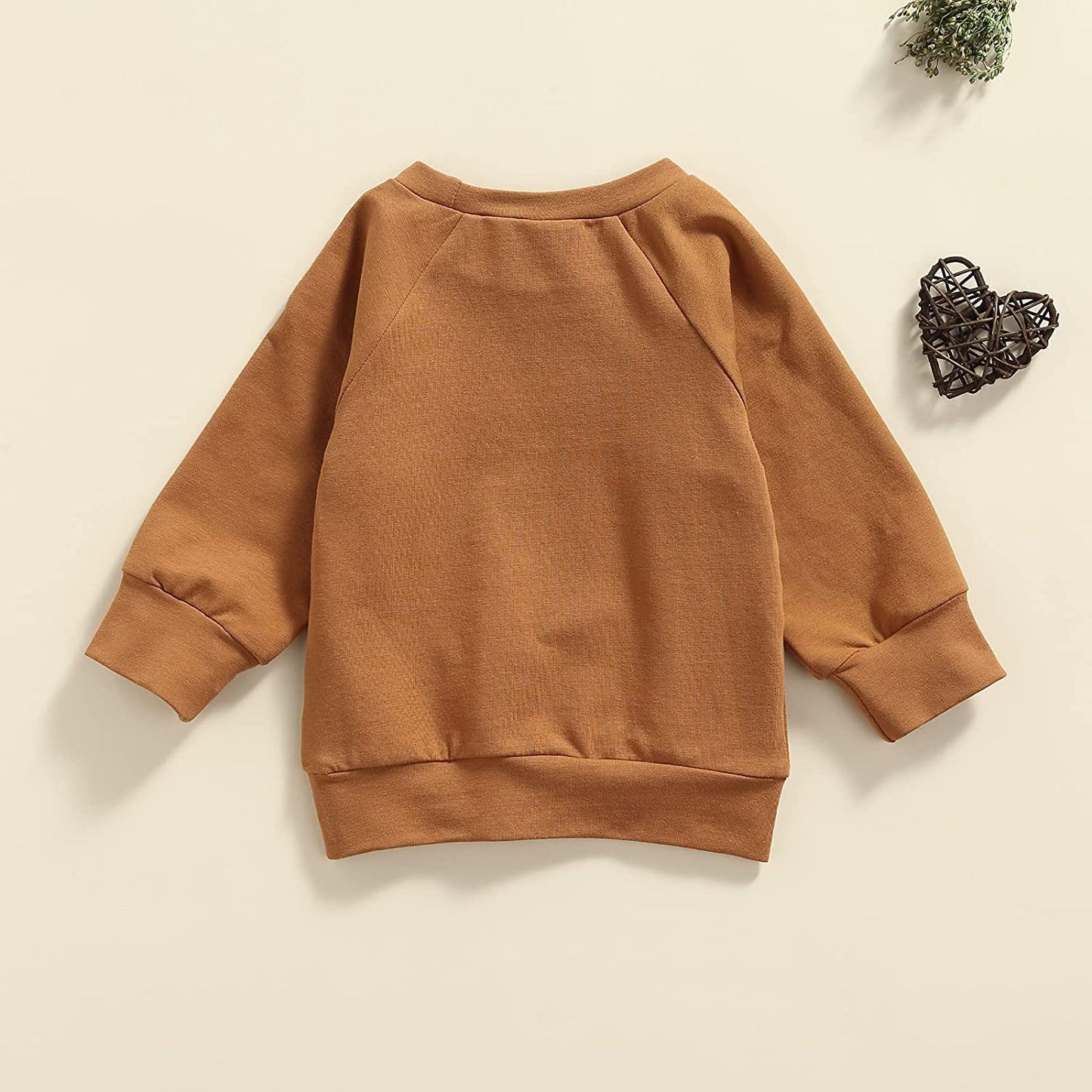 Infant Sweatshirt Toddler Crewneck Sweater Newborn Hoodies Baby Boy Girls Clothes Letter Printed Fall Spring Pullover