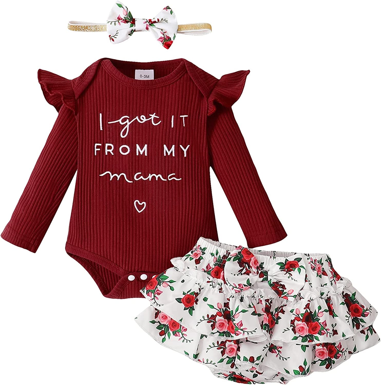 Newborn Infant Baby Girl Clothes Romper Shorts Set Floral Summer Outfits Cute Baby Clothes Girl